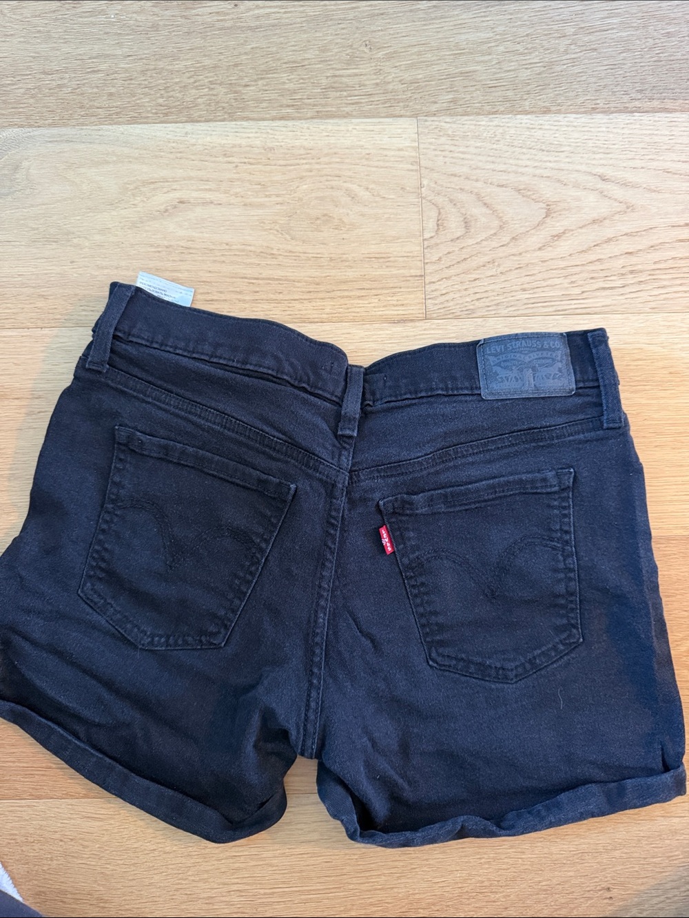 Levi's Black Women's Denim Shorts